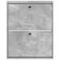 Preview: Wandmontierter Schuhschrank BREDA 71 x 17 x 86 cm Holzwerkstoff