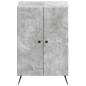 Preview: Schuhschrank BREDA 59,5 x 39,5 x 90 cm Holzwerkstoff Betongrau