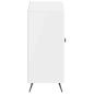 Preview: Schuhschrank BREDA 59,5 x 39,5 x 90 cm Holzwerkstoff