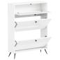 Preview: Schuhschrank BREDA 78 x 24 x 103 cm Holzwerkstoff