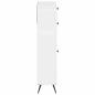 Preview: Schuhschrank BREDA 78 x 24 x 103 cm Holzwerkstoff