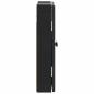 Preview: Dartboard Schrank BREDA Schwarz 52,5 x 10,5 x 53,5 cm