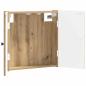 Preview: Dartboard Schrank BREDA Artisan-Eiche 52,5 x 10,5 x 53,5 cm