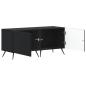 Preview: TV-Schrank Schwarz Holzwerkstoff