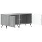 Preview: TV-Schrank Sonoma-Grau Holzwerkstoff