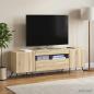 Preview: LED-TV-Schrank Sonoma-Eiche Holzwerkstoff