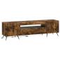 Preview: LED-TV-Schrank Raucheiche Holzwerkstoff