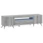 Preview: LED-TV-Schrank Sonoma-Grau Holzwerkstoff