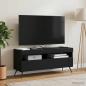 Preview: LED-TV-Schrank Schwarz Holzwerkstoff