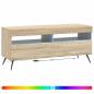 Preview: LED-TV-Schrank Sonoma-Eiche Holzwerkstoff
