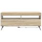 Preview: LED-TV-Schrank Sonoma-Eiche Holzwerkstoff