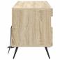Preview: LED-TV-Schrank Sonoma-Eiche Holzwerkstoff
