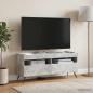 Preview: LED-TV-Schrank Betongrau Holzwerkstoff
