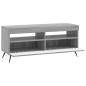 Preview: LED-TV-Schrank Sonoma-Grau Holzwerkstoff