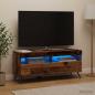 Preview: LED-TV-Schrank Altholz Holzwerkstoff