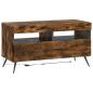 Preview: LED-TV-Schrank Raucheiche Holzwerkstoff