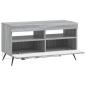 Preview: LED-TV-Schrank Sonoma-Grau Holzwerkstoff