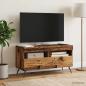 Preview: ARDEBO.de - LED-TV-Schrank Altholz Holzwerkstoff