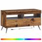 Preview: LED-TV-Schrank Altholz Holzwerkstoff