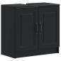 Preview: ARDEBO.de - Waschbeckenschrank UTRECHT Schwarz 59,5 x 31,5 x 59 cm
