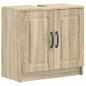 Preview: ARDEBO.de - Waschbeckenschrank UTRECHT Sonoma-Eiche 59,5 x 31,5 x 59 cm
