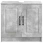 Preview: Waschbeckenschrank UTRECHT Betongrau 59,5 x 31,5 x 59 cm