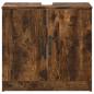 Preview: Waschbeckenschrank UTRECHT Raucheiche 59,5 x 31,5 x 59 cm