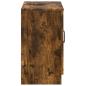 Preview: Waschbeckenschrank UTRECHT Raucheiche 59,5 x 31,5 x 59 cm