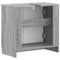 Preview: Waschbeckenschrank UTRECHT Sonoma-Grau 59,5 x 31,5 x 59 cm