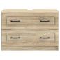 Preview: Waschbeckenschrank UTRECHT Sonoma-Eiche 82 x 41 x 56 cm