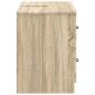 Preview: Waschbeckenschrank UTRECHT Sonoma-Eiche 82 x 41 x 56 cm