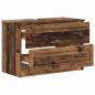 Preview: Waschbeckenschrank UTRECHT Altholz 82 x 41 x 56 cm