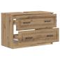 Preview: Waschbeckenschrank UTRECHT Artisan-Eiche 82 x 41 x 56 cm