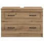 Preview: Waschbeckenschrank UTRECHT Artisan-Eiche 82 x 41 x 56 cm