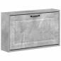 Preview: Wandmontierter Schuhschrank UTRECHT 71 x 17 x 43 cm Betongrau