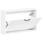 Preview: Wandmontierter Schuhschrank UTRECHT 71 x 17 x 43 cm