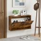 Preview: ARDEBO.de - Wandmontierter Schuhschrank UTRECHT 71 x 17 x 43 cm