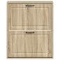 Preview: Wandmontierter Schuhschrank UTRECHT 71 x 17 x 86 cm