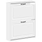 Preview: Wandmontierter Schuhschrank UTRECHT 71 x 17 x 86 cm