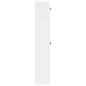 Preview: Wandmontierter Schuhschrank UTRECHT 71 x 17 x 86 cm