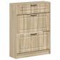 Preview: Schuhschrank UTRECHT 78 x 24 x 100 cm Holzwerkstoff