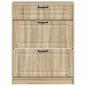 Preview: Schuhschrank UTRECHT 78 x 24 x 100 cm Holzwerkstoff