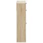 Preview: Schuhschrank UTRECHT 78 x 24 x 100 cm Holzwerkstoff
