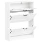 Preview: Schuhschrank UTRECHT 78 x 24 x 100 cm Holzwerkstoff