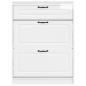 Preview: Schuhschrank UTRECHT 78 x 24 x 100 cm Holzwerkstoff
