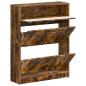 Preview: Schuhschrank UTRECHT 78 x 24 x 100 cm Holzwerkstoff