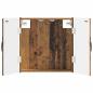 Preview: Dartboard Schrank UTRECHT Altholz 52,5 x 10,5 x 53,5 cm