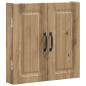 Preview: Dartboard Schrank UTRECHT Artisan-Eiche 52,5 x 10,5 x 53,5 cm