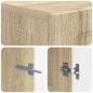 Preview: TV-Schrank Sonoma-Eiche Holzwerkstoff