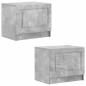 Preview: TV-Schrank Betongrau Holzwerkstoff
